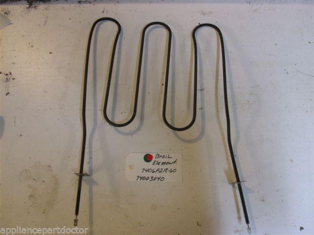 MAYTAG STOVE 7406P218-60 74003040 Element, Broil USED PART ASSEMBLY MAYTAG STOVE 7406P218-60 74003040 Element, Broil USED PART ASSEMBLY